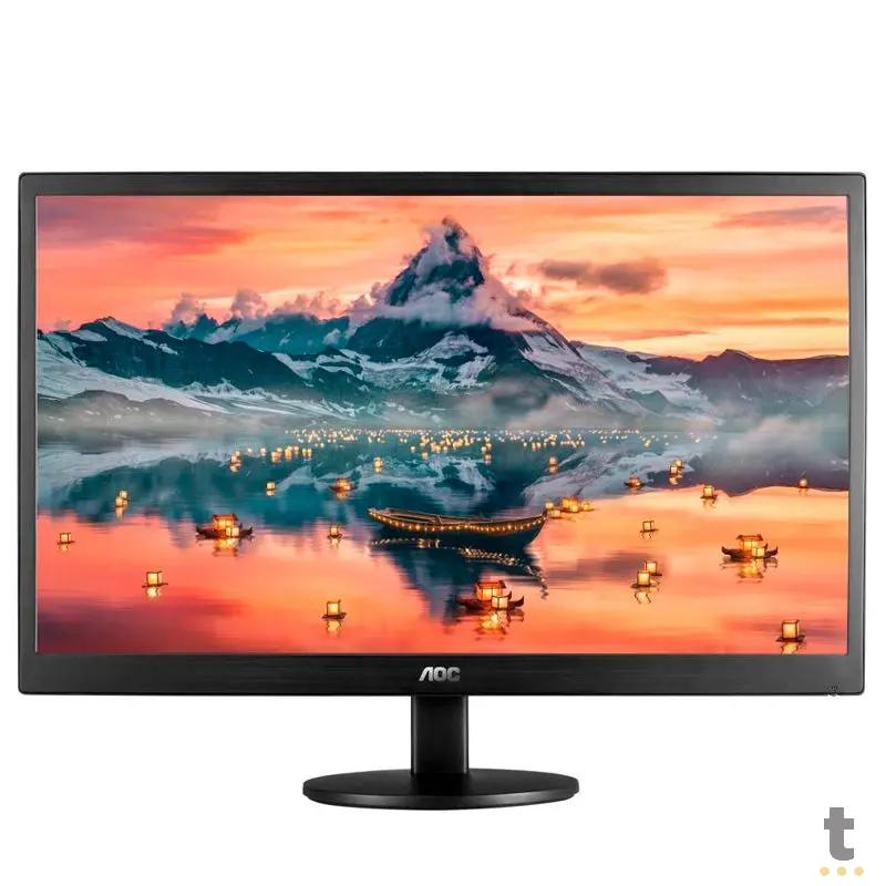 Monitor Led 18.5 Pols Aoc 1366 X 768 60hz Hdmi Vga - E970swhnl Truedata
